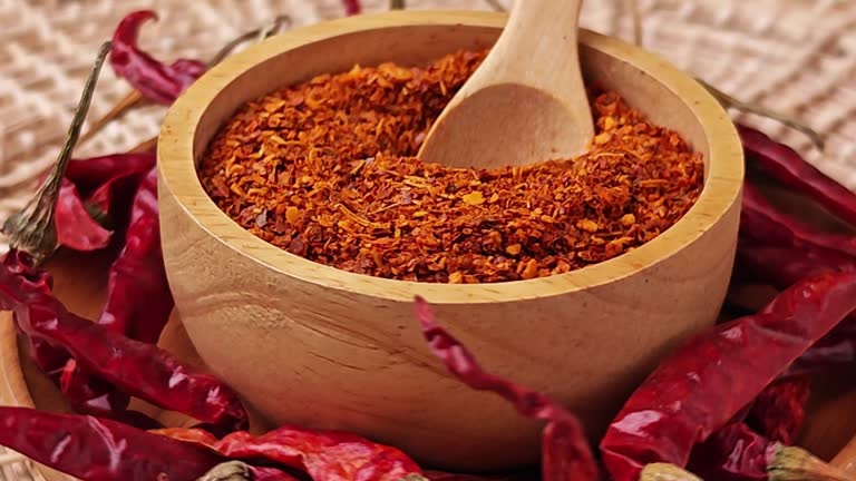 Crushed red pepper chili flakes
