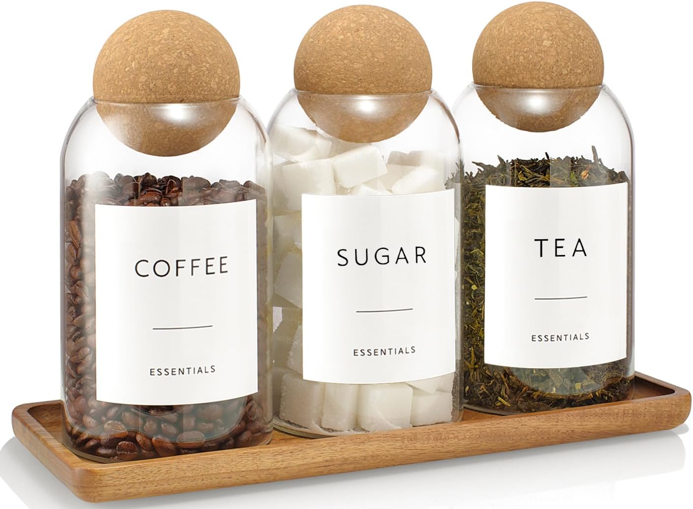 Coffee Tea Sugar Containers
