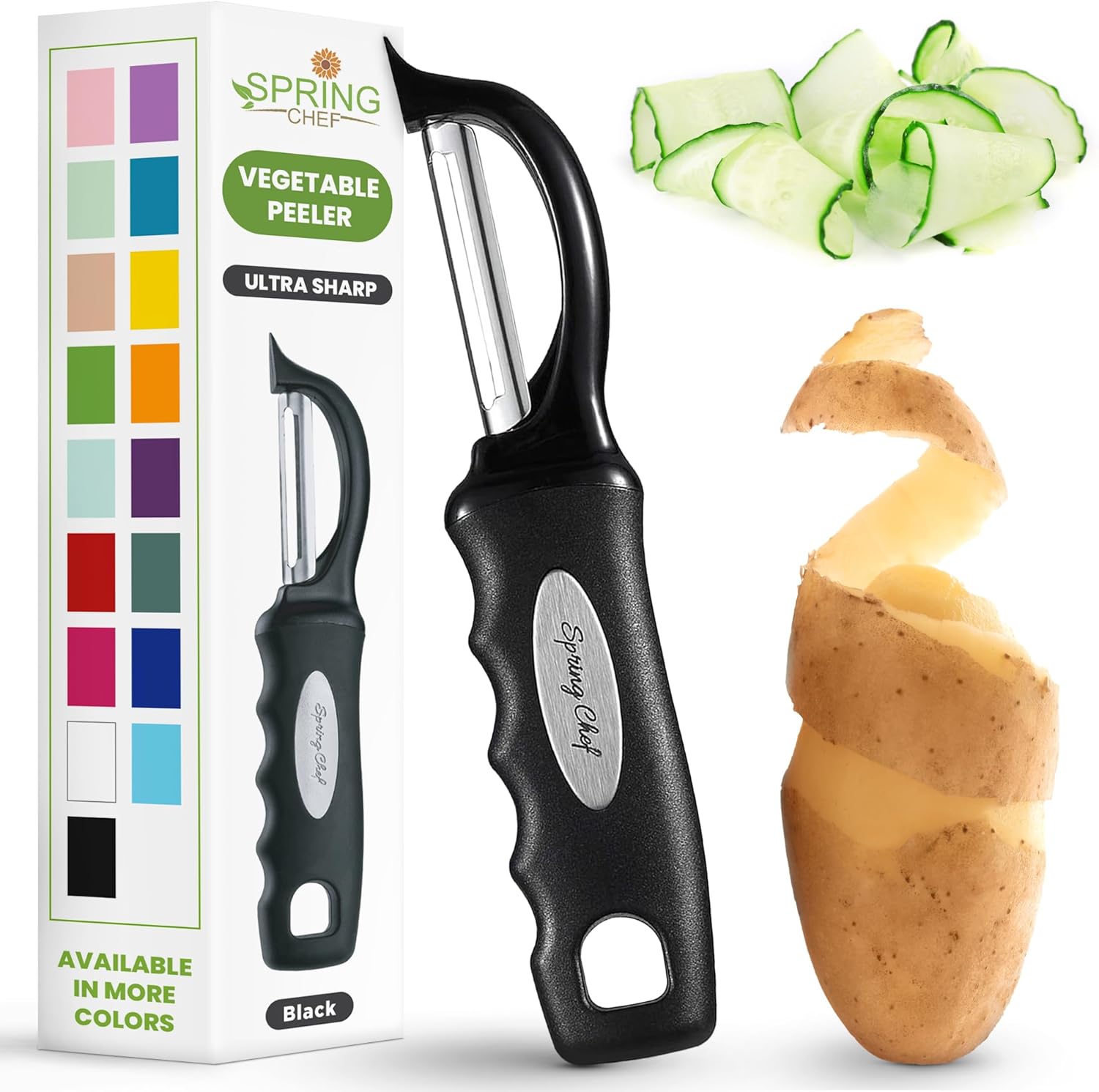 Spring Chef Premium Swivel Vegetable Peeler