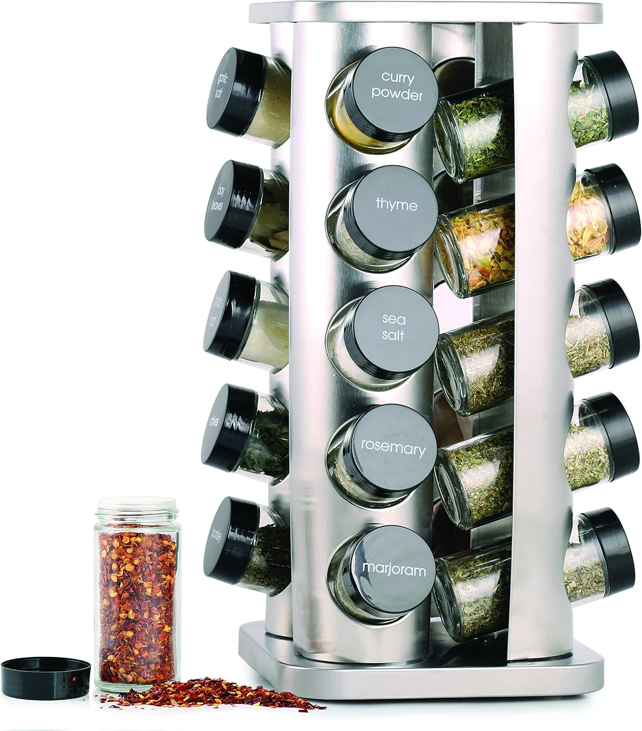 Orii 20 Jar Rotating Spice Rack